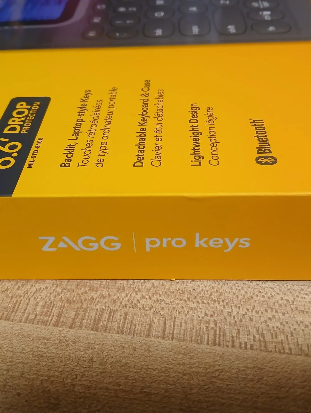 New In BoxPro Keys Detachable Keyboard & Case — Gray